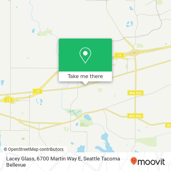 Mapa de Lacey Glass, 6700 Martin Way E