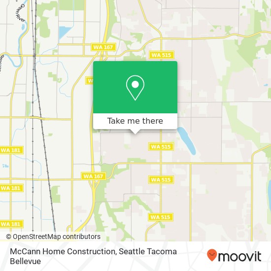Mapa de McCann Home Construction