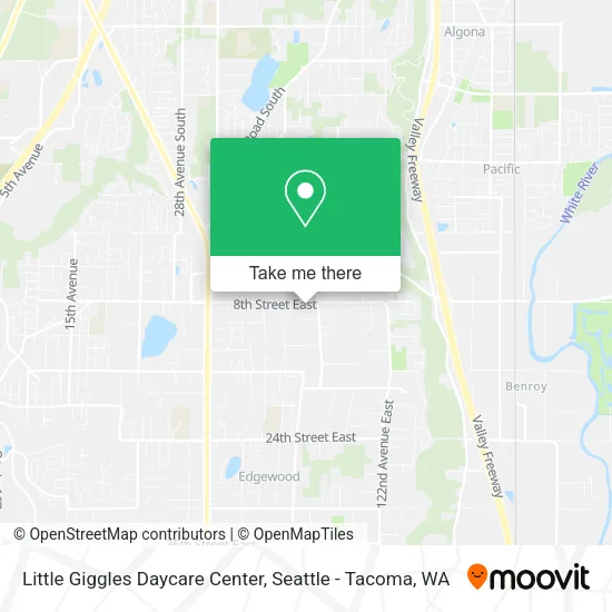 Little Giggles Daycare Center, 11220 8th St E map