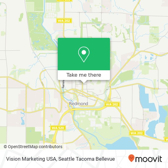 Vision Marketing USA map