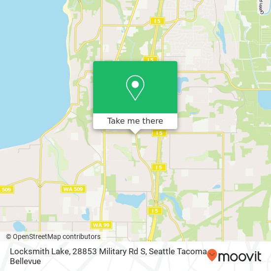 Locksmith Lake, 28853 Military Rd S map