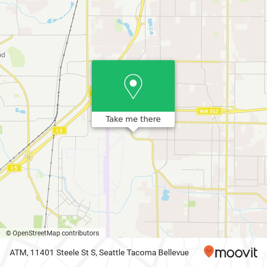 Mapa de ATM, 11401 Steele St S