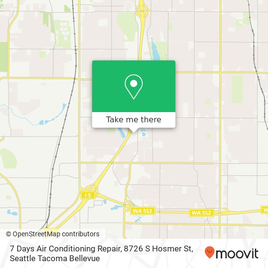7 Days Air Conditioning Repair, 8726 S Hosmer St map