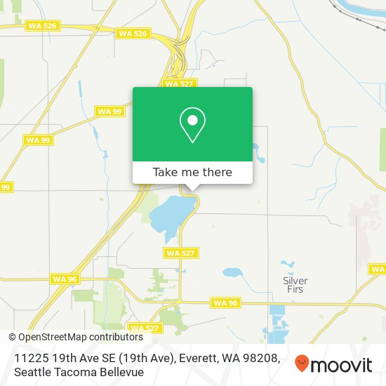 Mapa de 11225 19th Ave SE (19th Ave), Everett, WA 98208