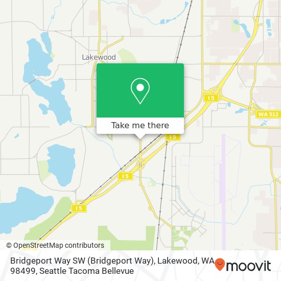Bridgeport Way SW (Bridgeport Way), Lakewood, WA 98499 map