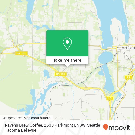 Ravens Brew Coffee, 2633 Parkmont Ln SW map