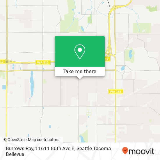 Mapa de Burrows Ray, 11611 86th Ave E