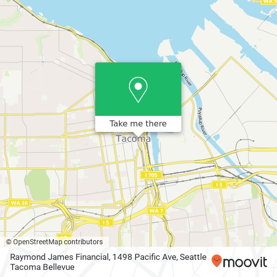 Raymond James Financial, 1498 Pacific Ave map