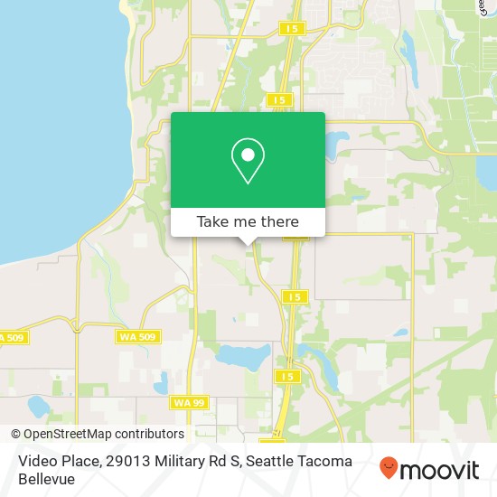 Mapa de Video Place, 29013 Military Rd S