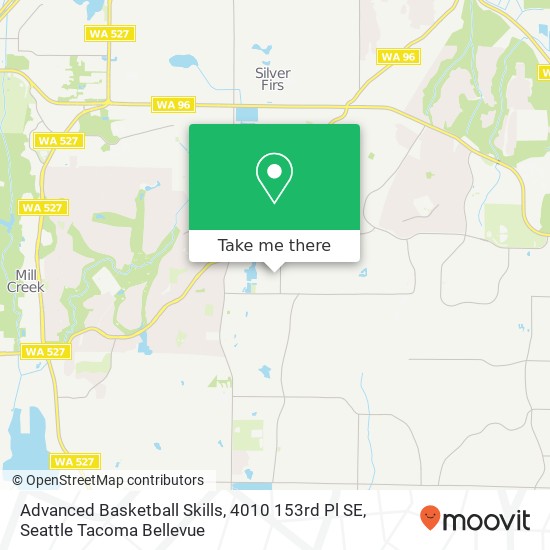 Advanced Basketball Skills, 4010 153rd Pl SE map