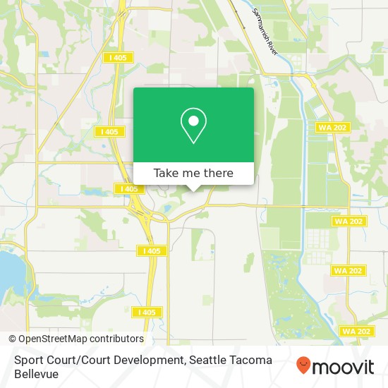 Sport Court/Court Development map