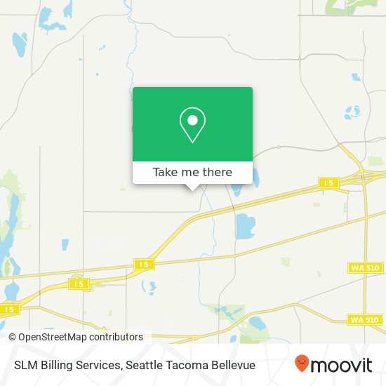 Mapa de SLM Billing Services, 5736 17th Ln NE