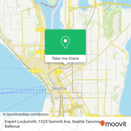 Expert Locksmith, 1525 Summit Ave map