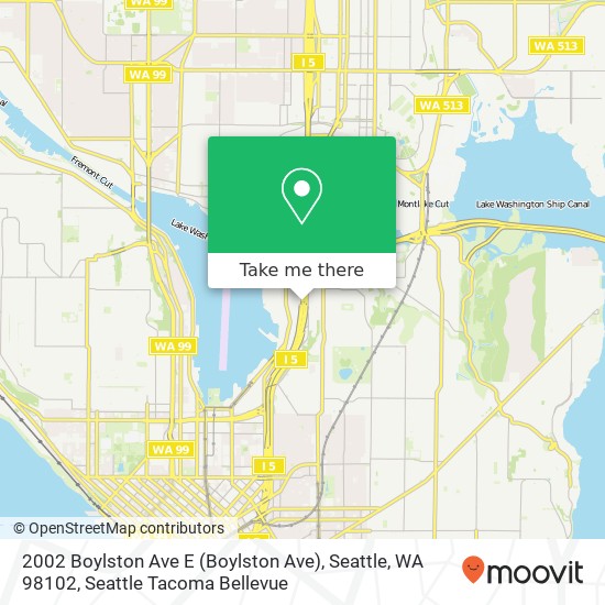 2002 Boylston Ave E (Boylston Ave), Seattle, WA 98102 map