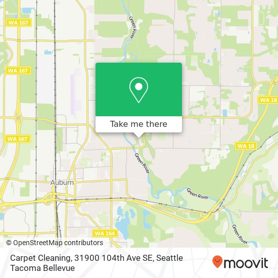 Mapa de Carpet Cleaning, 31900 104th Ave SE