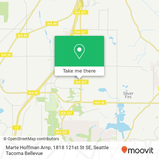 Mapa de Marte Hoffman Arnp, 1818 121st St SE