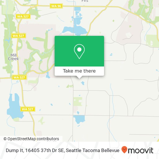 Mapa de Dump It, 16405 37th Dr SE