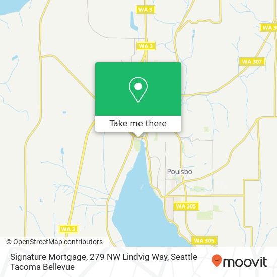 Mapa de Signature Mortgage, 279 NW Lindvig Way