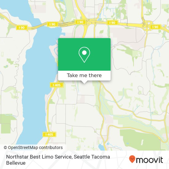Mapa de Northstar Best Limo Service