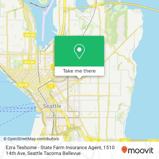 Ezra Teshome - State Farm Insurance Agent, 1510 14th Ave map