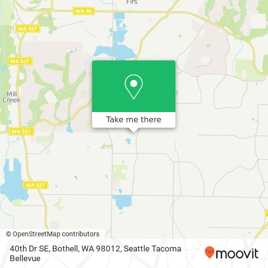 40th Dr SE, Bothell, WA 98012 map