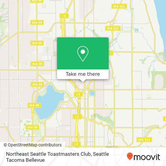 Mapa de Northeast Seattle Toastmasters Club