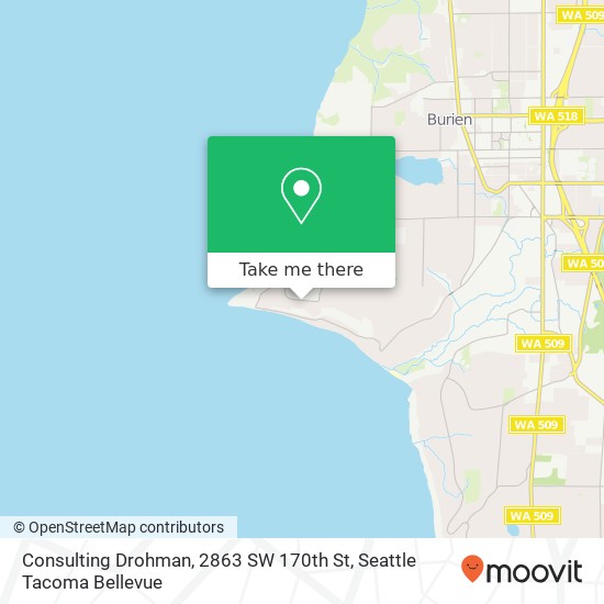 Mapa de Consulting Drohman, 2863 SW 170th St