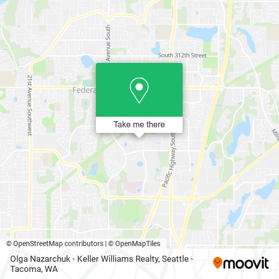 Olga Nazarchuk - Keller Williams Realty map