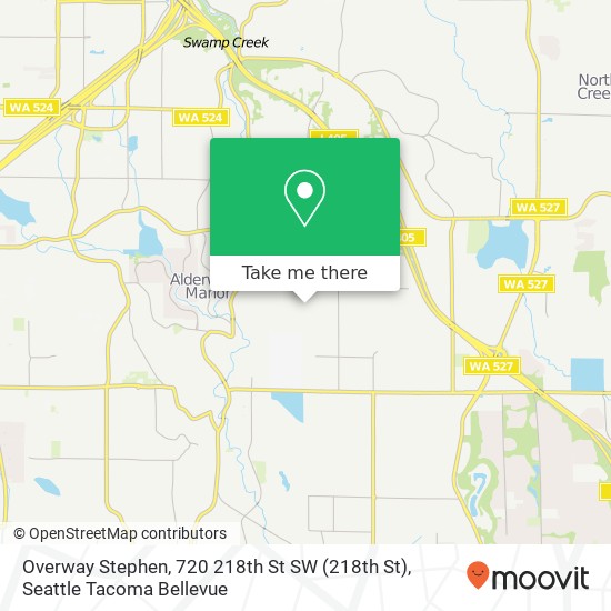 Overway Stephen, 720 218th St SW map