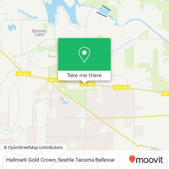 Mapa de Hallmark Gold Crown, 21291 State Route 410 E