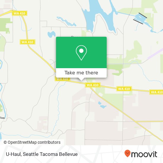 Mapa de U-Haul, 19515 State Route 410 E