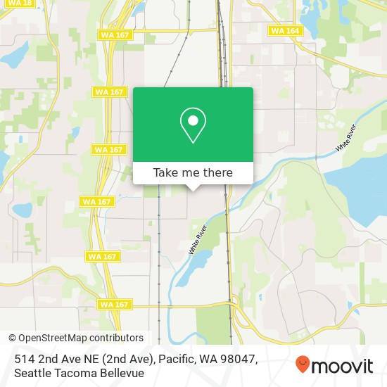 514 2nd Ave NE (2nd Ave), Pacific, WA 98047 map