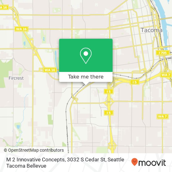 M 2 Innovative Concepts, 3032 S Cedar St map