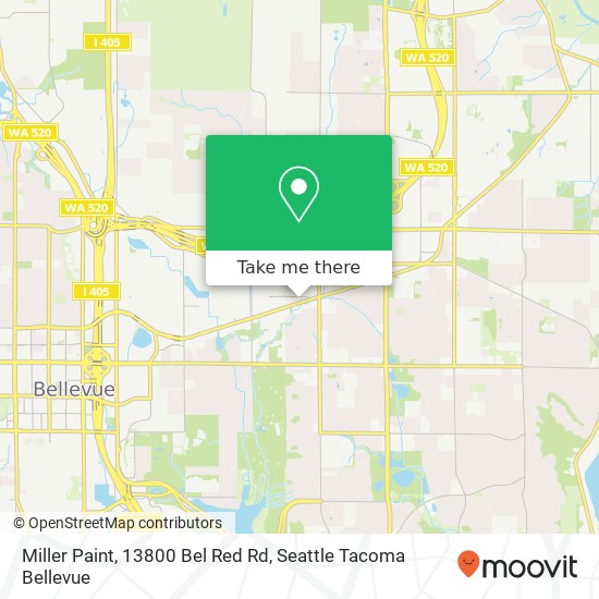 Miller Paint, 13800 Bel Red Rd map