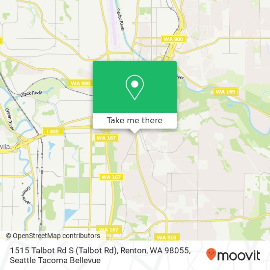 1515 Talbot Rd S (Talbot Rd), Renton, WA 98055 map