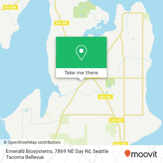 Emerald Biosystems, 7869 NE Day Rd map