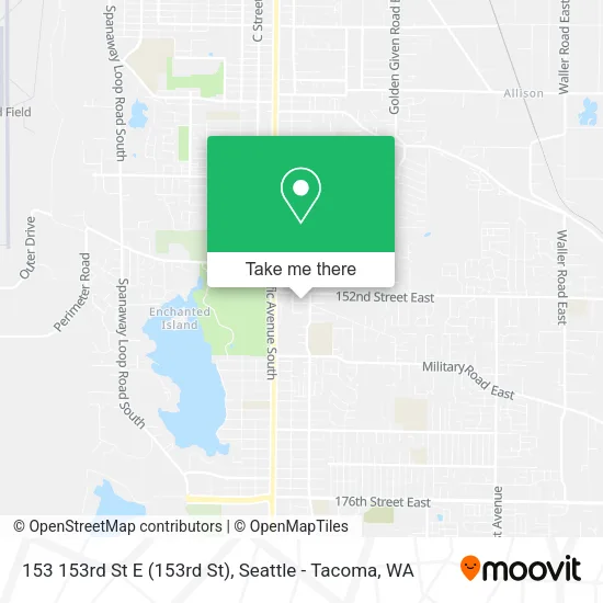 Mapa de 153 153rd St E