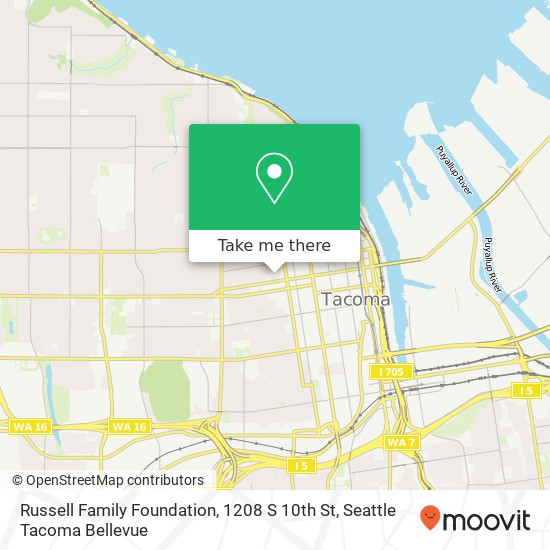 Russell Family Foundation, 1208 S 10th St map