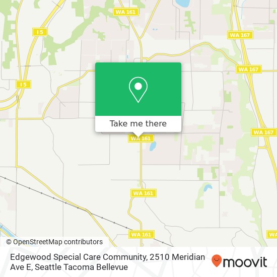 Edgewood Special Care Community, 2510 Meridian Ave E map