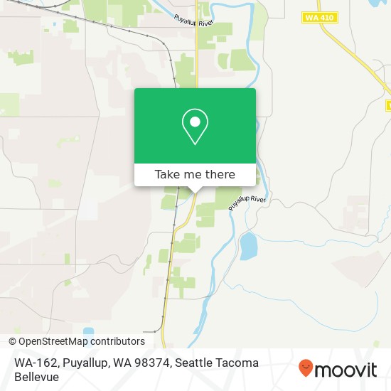 WA-162, Puyallup, WA 98374 map