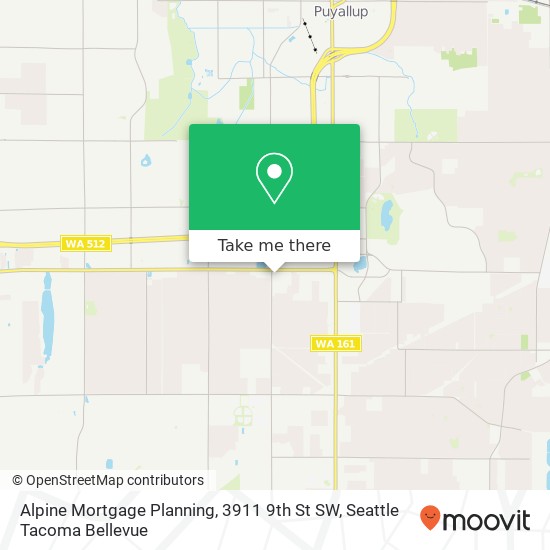 Alpine Mortgage Planning, 3911 9th St SW map