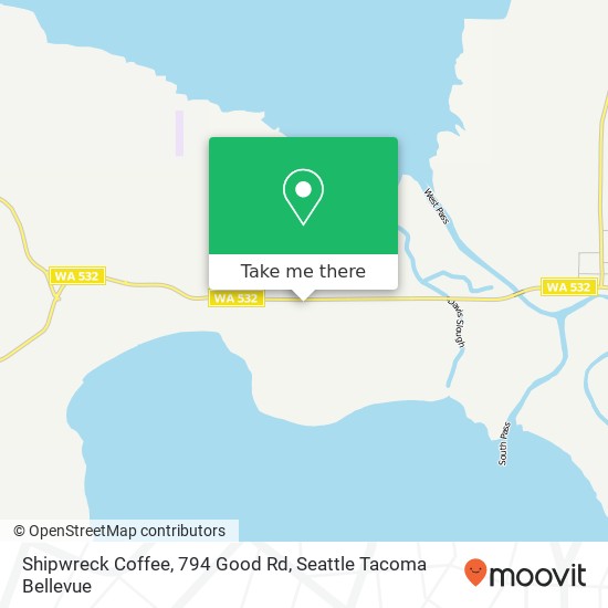 Shipwreck Coffee, 794 Good Rd map