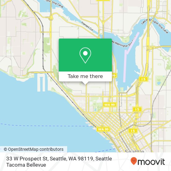 33 W Prospect St, Seattle, WA 98119 map