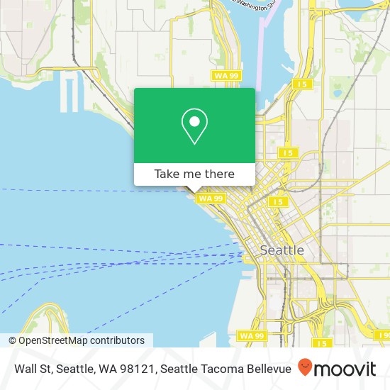 Mapa de Wall St, Seattle, WA 98121