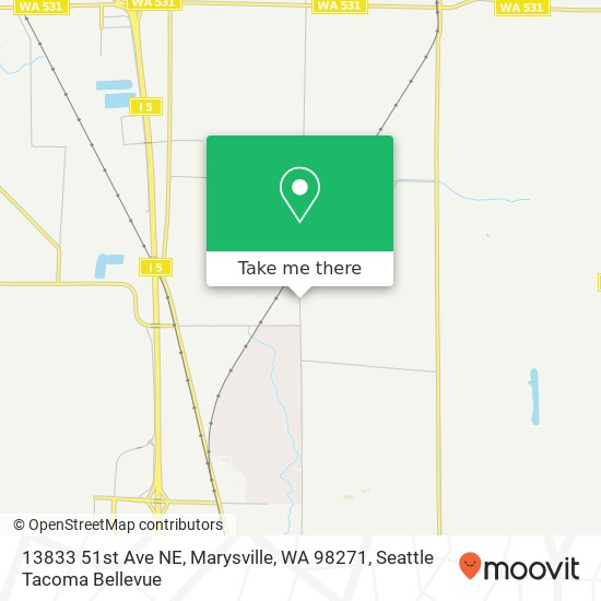 13833 51st Ave NE, Marysville, WA 98271 map