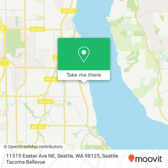 11515 Exeter Ave NE, Seattle, WA 98125 map