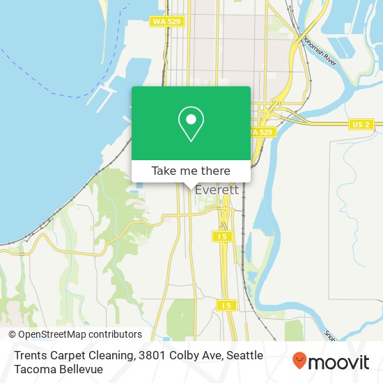 Trents Carpet Cleaning, 3801 Colby Ave map