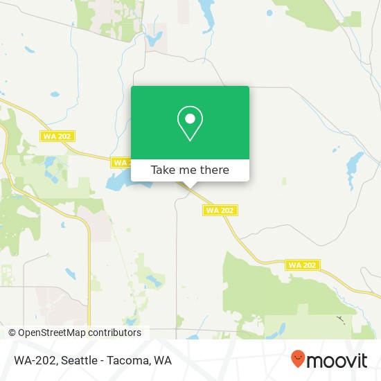 Mapa de WA-202, Redmond, WA 98053