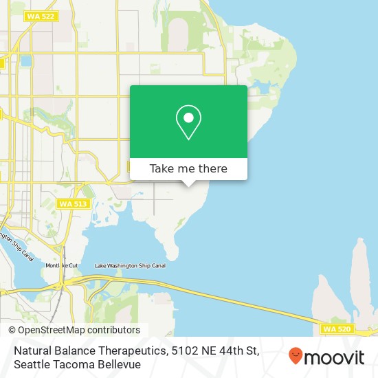 Natural Balance Therapeutics, 5102 NE 44th St map