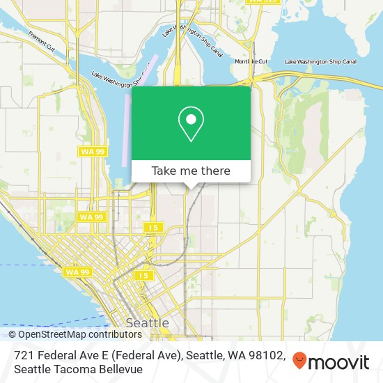 721 Federal Ave E (Federal Ave), Seattle, WA 98102 map